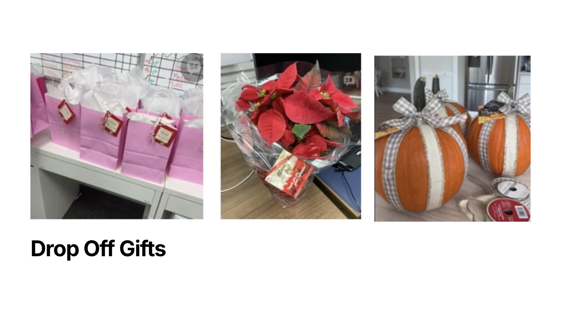 Drop-Off Gifts