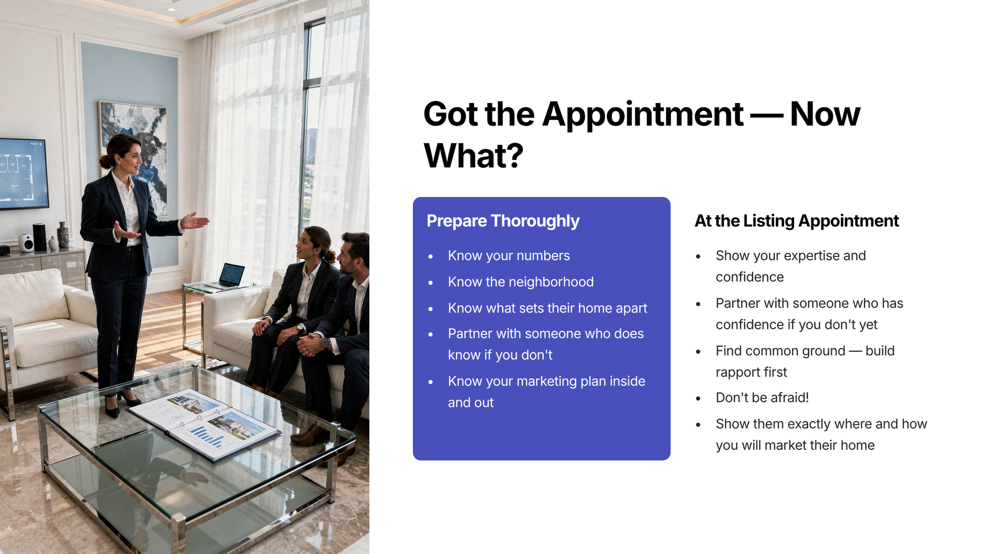 Got the Appointment — Now What?