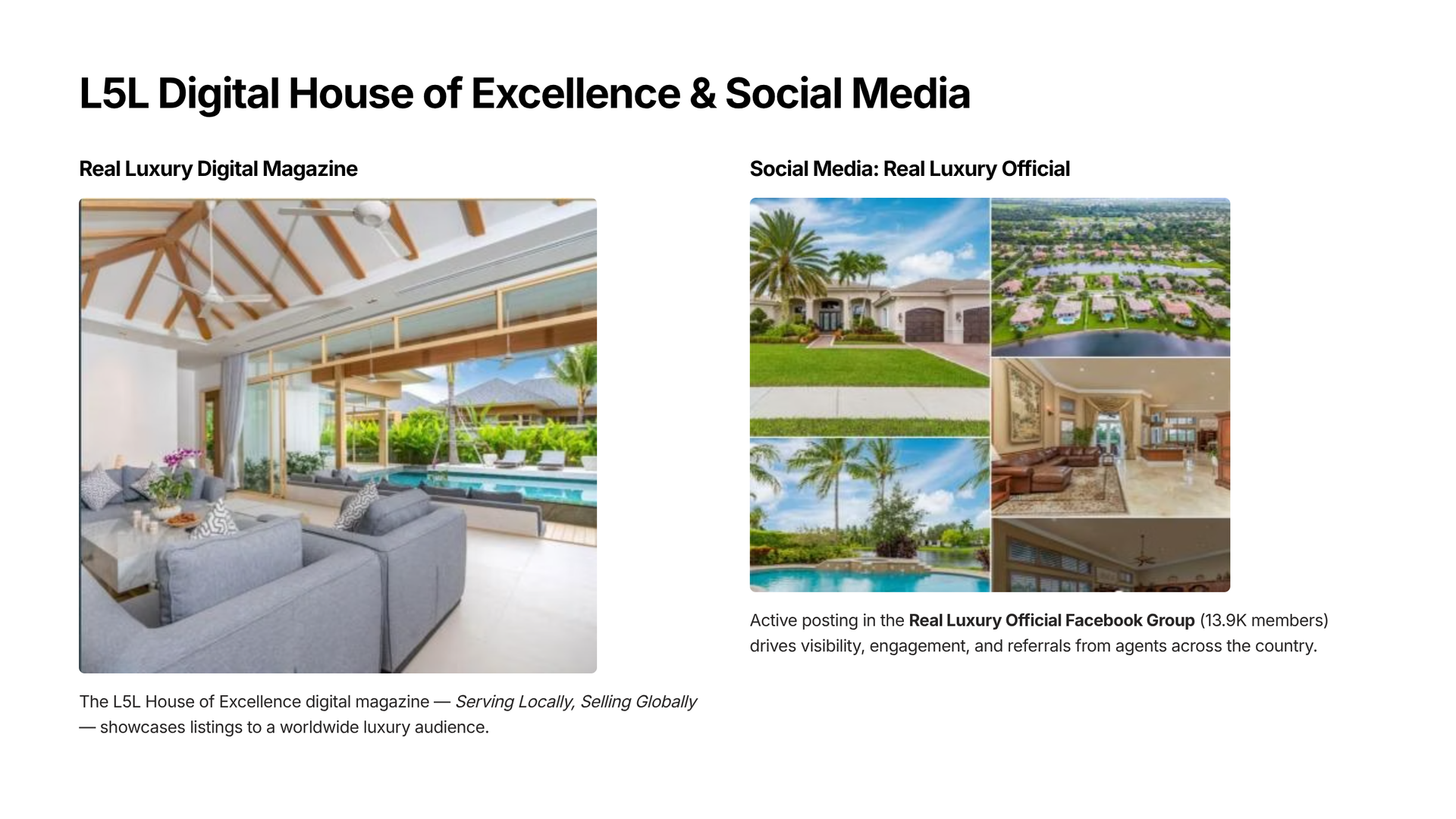 L5L Digital House of Excellence and Social Media