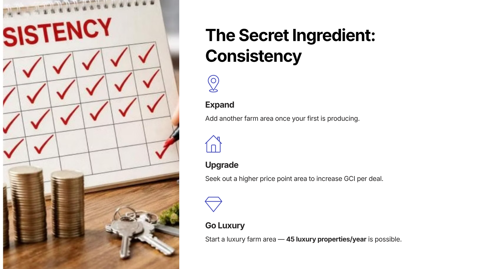 The Secret Ingredient: Consistency