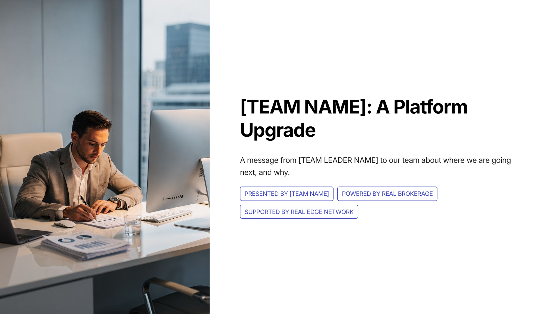 [TEAM NAME]: A Platform Upgrade