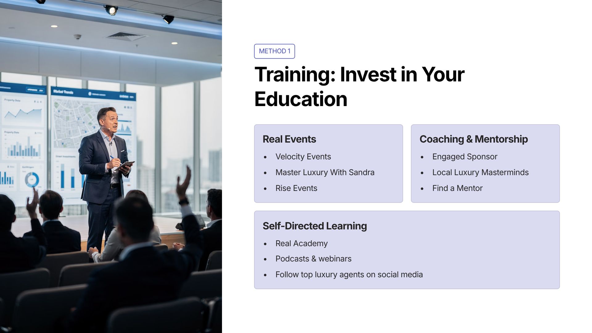 Training: Invest in Your Education
