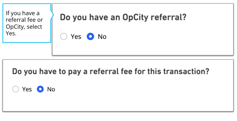 Referral and commission allocation