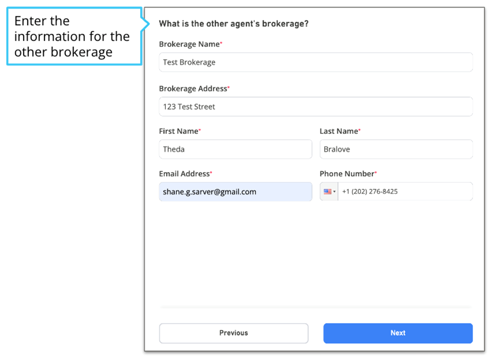 Other brokerage information