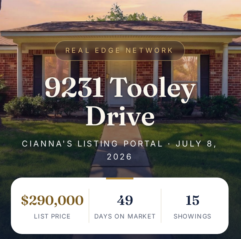 Seller portal illustration: phone with listing stats and chat bubbles
