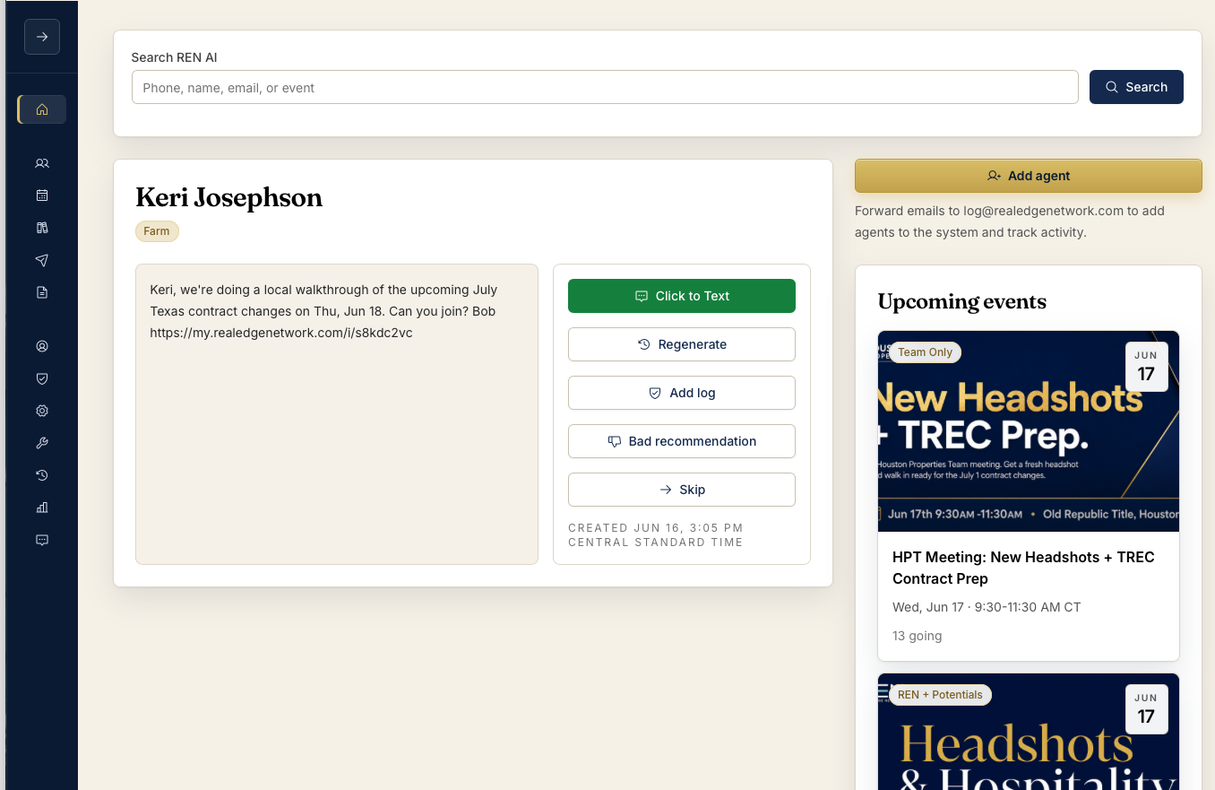 CRM Options at Real
