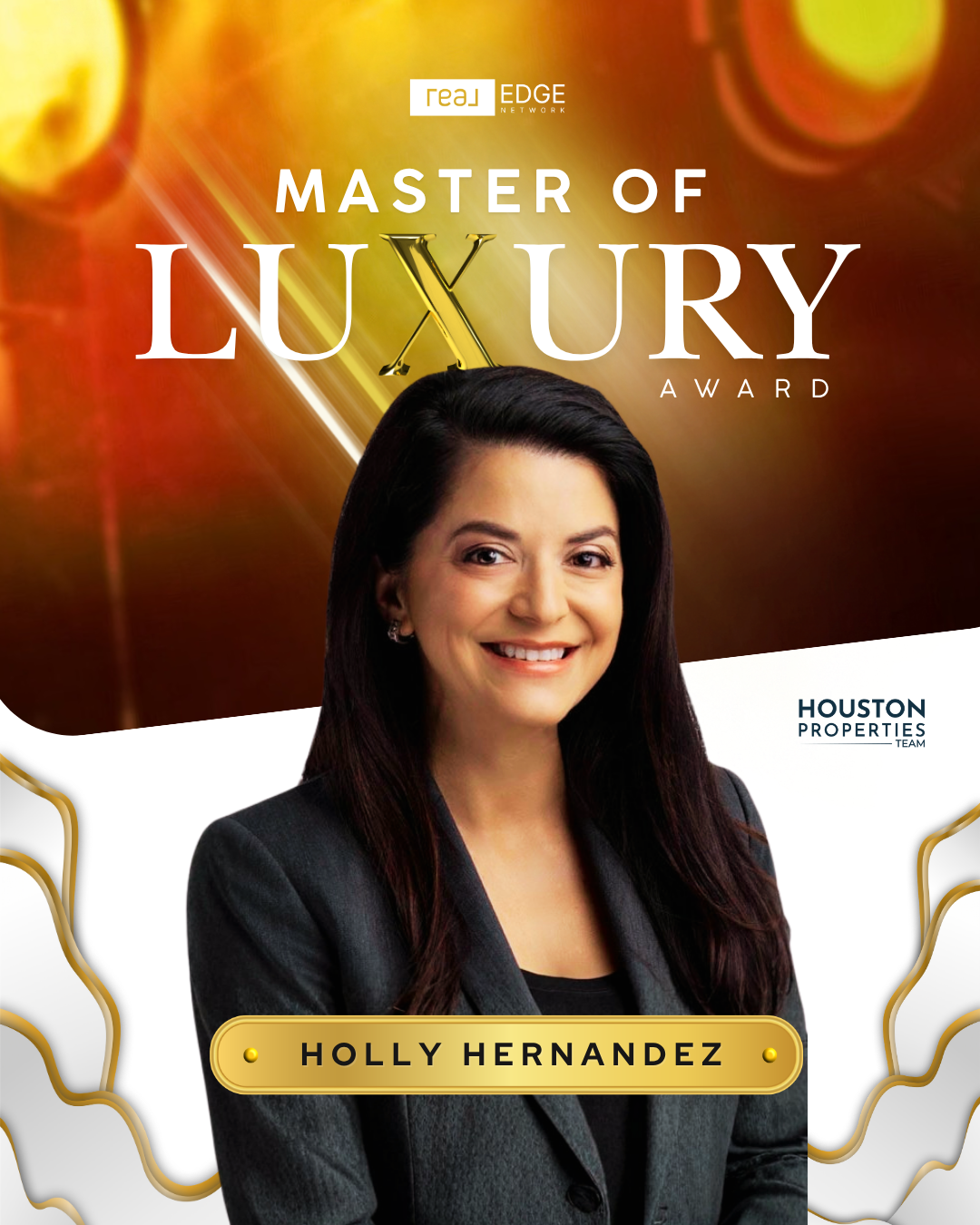 Holly Hernandez Master of Luxury Award